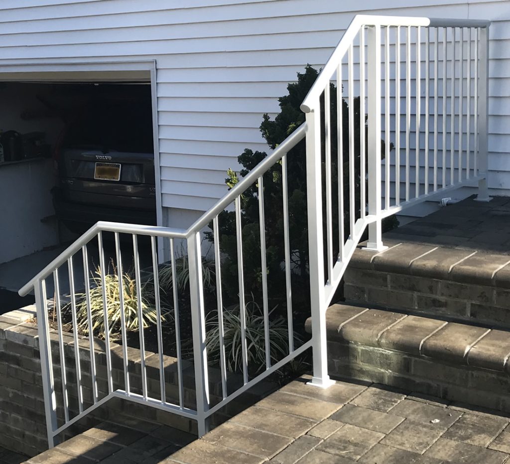Aluminum Gloss White Railings Aluminum Gloss White Railings