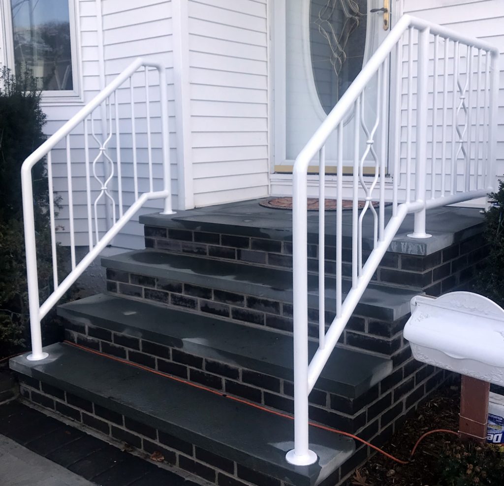 Aluminum Gloss White Railings Aluminum Gloss White Railings
