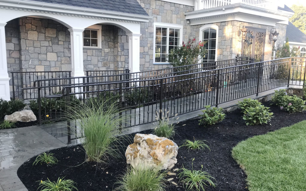 Oil Rubbed Bronze Railings: Del Vino Vineyards, Northport, NY Oil Rubbed Bronze Railings: Del Vino Vineyards, Northport, NY