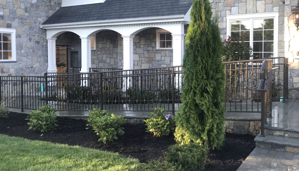 Oil Rubbed Bronze Railings: Del Vino Vineyards, Northport, NY Oil Rubbed Bronze Railings: Del Vino Vineyards, Northport, NY