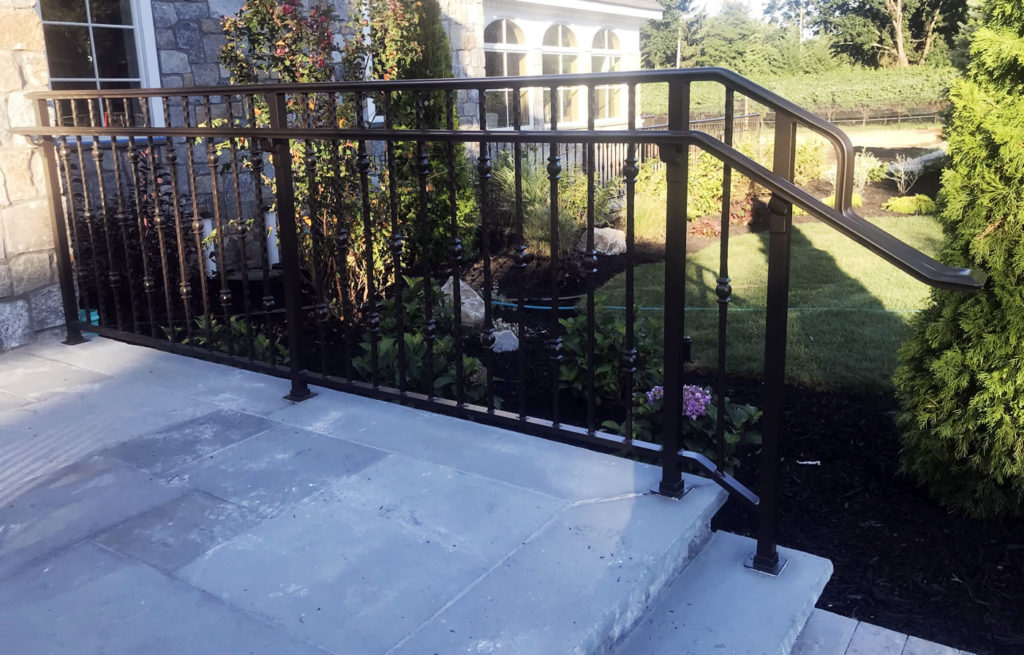 Oil Rubbed Bronze Railings: Del Vino Vineyards, Northport, NY Oil Rubbed Bronze Railings: Del Vino Vineyards, Northport, NY