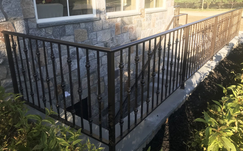 Oil Rubbed Bronze Railings: Del Vino Vineyards, Northport, NY Oil Rubbed Bronze Railings: Del Vino Vineyards, Northport, NY