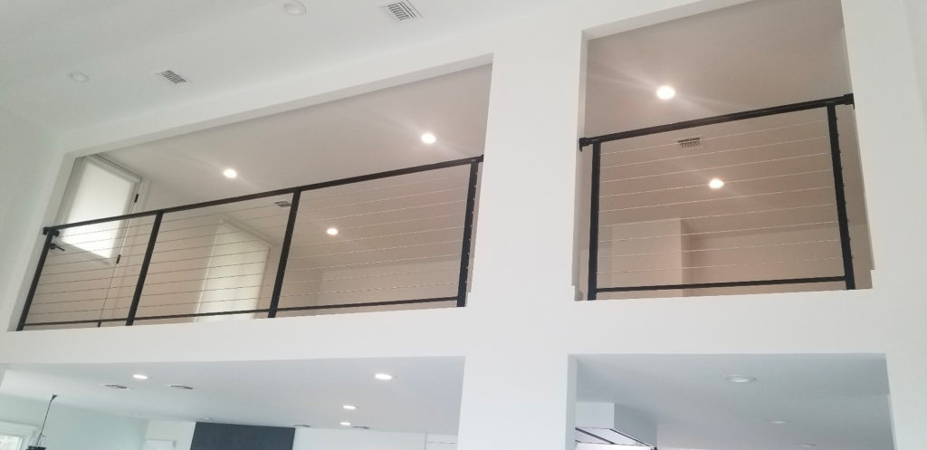Powder Coated Black Aluminum Cable Railings | Glen Cove, New York Powder Coated Black Aluminum Cable Railings | Glen Cove, New York