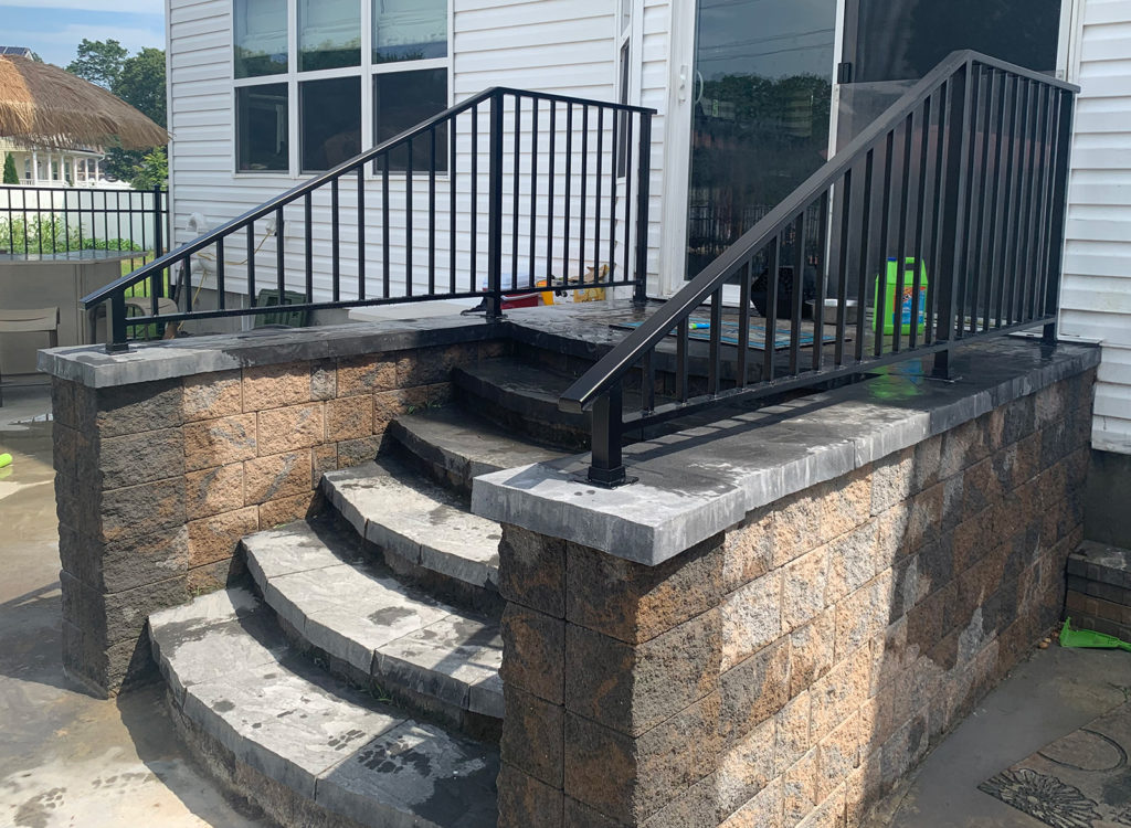 Black Powder Coated Aluminum Railings Black Powder Coated Aluminum Railings
