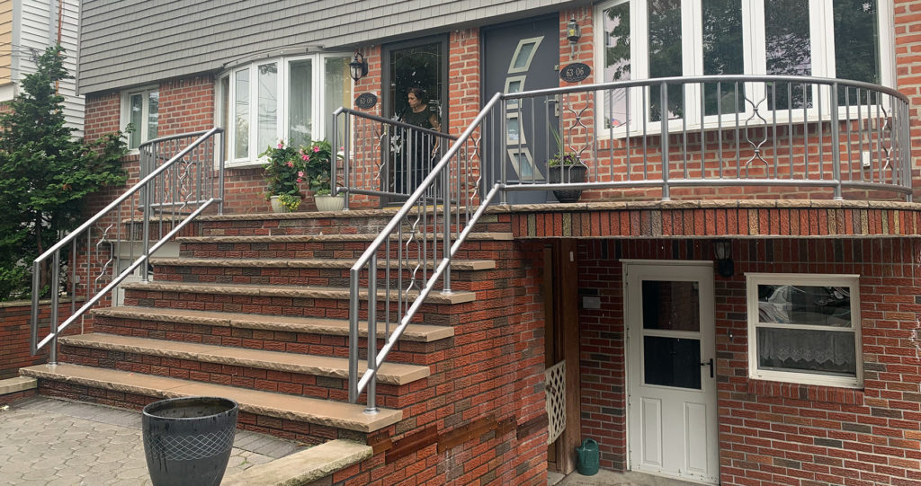 Aluminum Pewter Powder-coated Railings Aluminum Pewter Powder-coated Railings