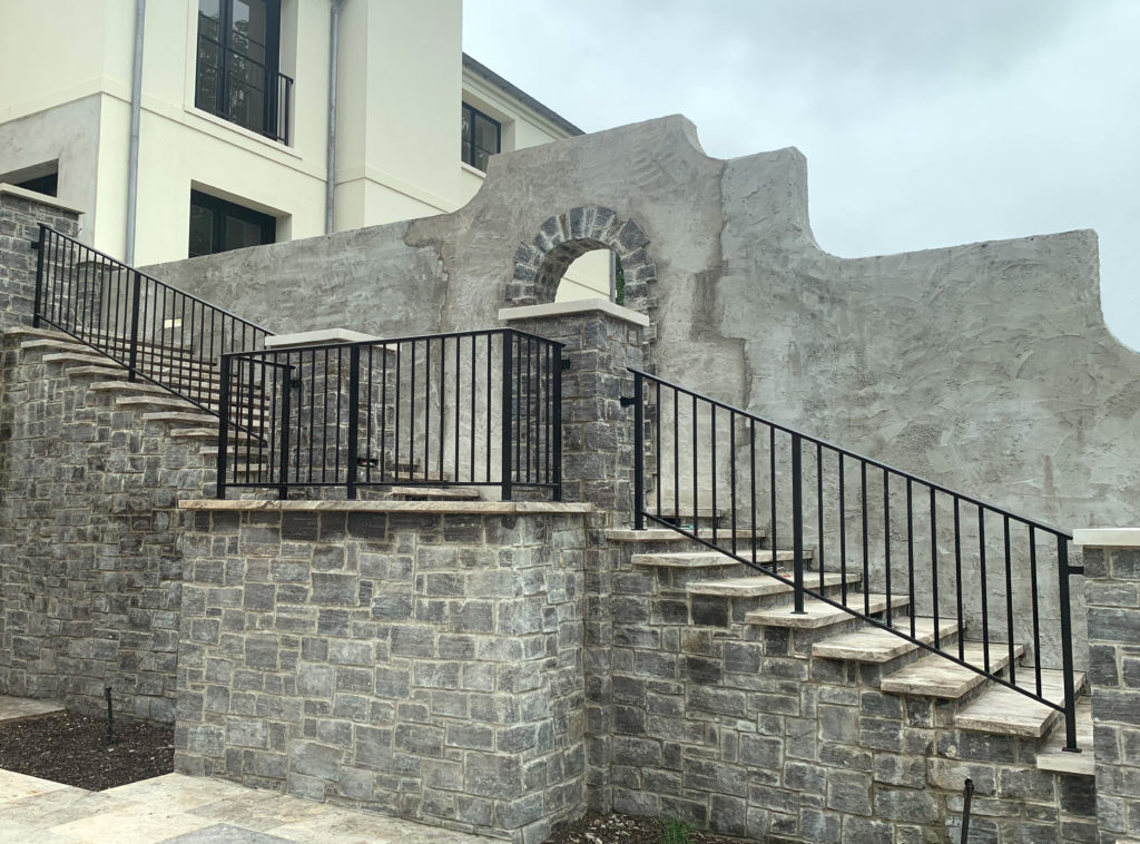 Aluminum Matte Black Powder-coated Railings | Upper Brookville, NY Aluminum Matte Black Powder-coated Railings | Upper Brookville, NY