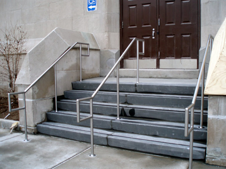 Stainless Steel Stair Railings - Staten Island High School