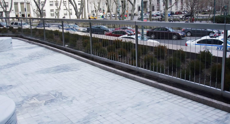 Stainless Steel and Cable Railings - Federal Plaza