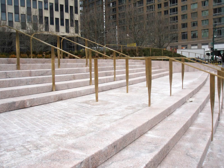 Bronze Railings - Federal Plaza