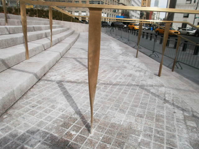 Bronze Railings – Federal Plaza