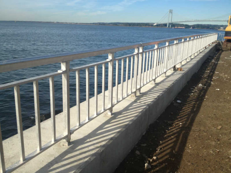 Aluminum Railings - Shore Parkway Project