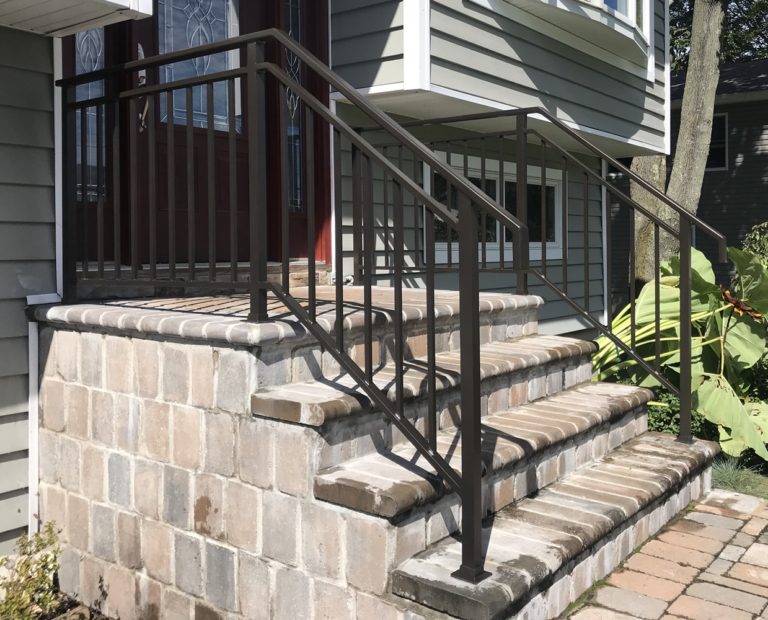 Oil Rubbed Bronze Powder Coated Railings - Smithtown, NY