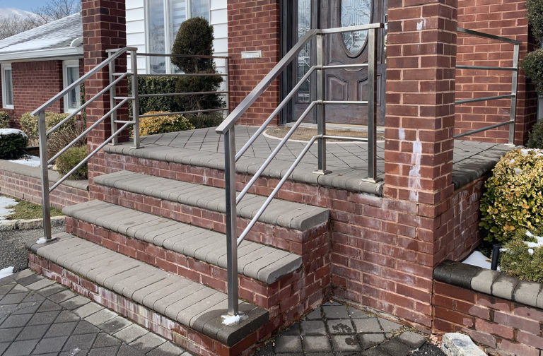 Satin Stainless Steel Railings - Valley Stream, NY