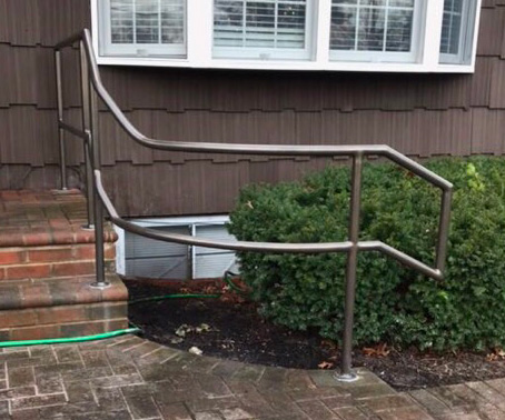 Aluminum Powder Coated Brown Railing | Patchogue, NY