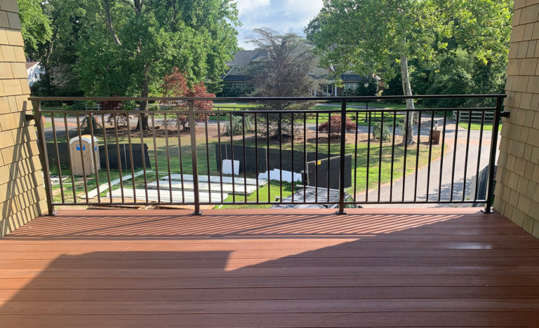 Aluminum Oil Rubbed Bronze Railings | Brightwaters, NY